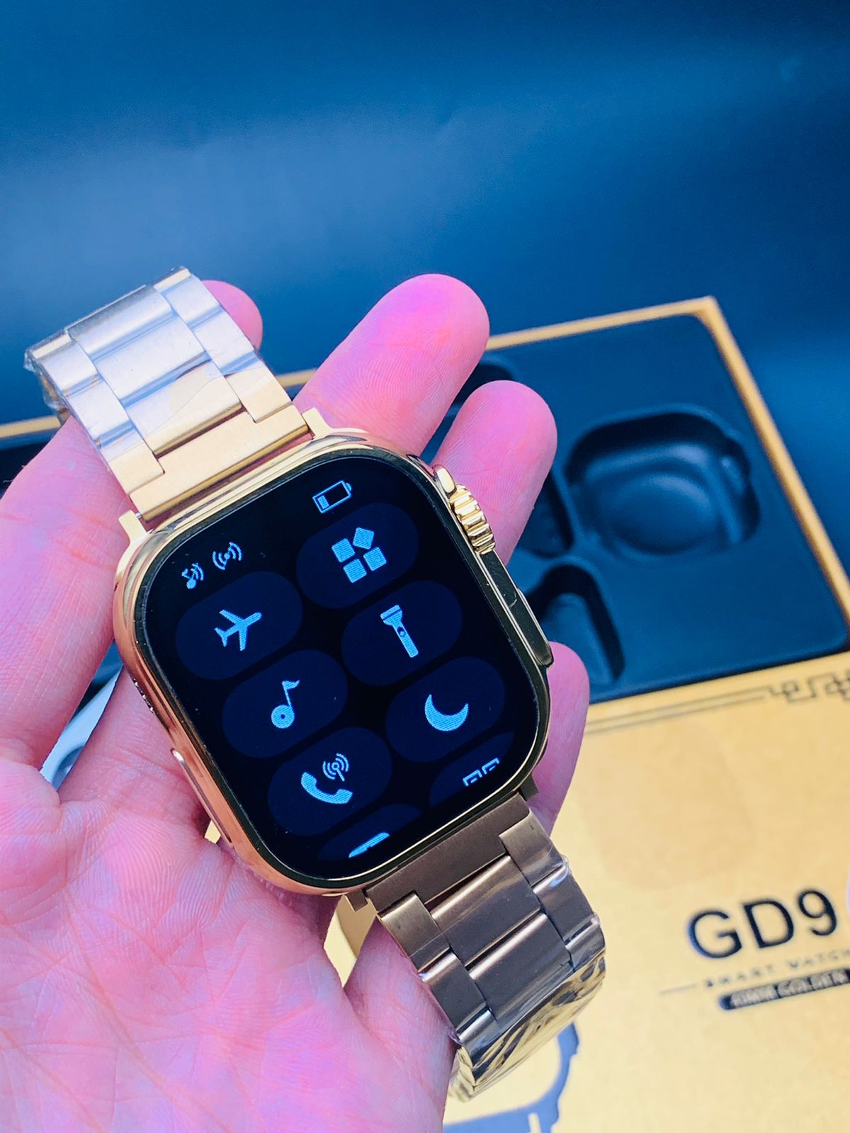 Ultra GD9 SMARTWATCH 2023 New Arrivals 49mm Golden Edition Full Touch Screen – M Imports